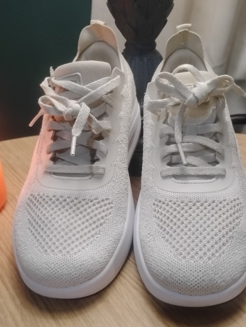 Avia Kids Lightweight Knit Sneakers - White